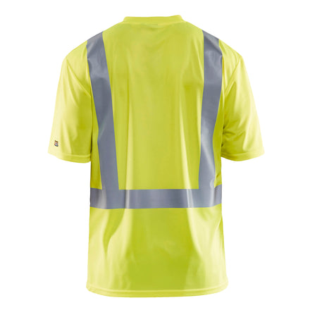 Blaklader 3382 Uv T Shirt Hi Vis Hi Vis Yellow Back