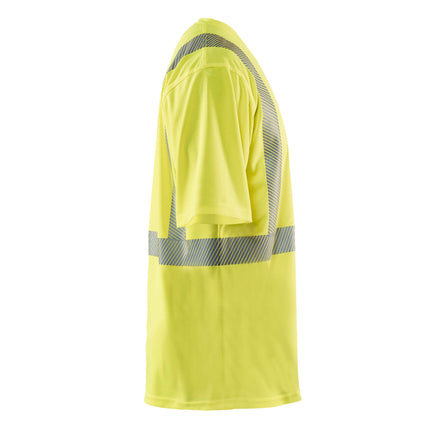 Blaklader 3386 Hi Vis Uv Protected T Shirt Hi Vis Yellow Right