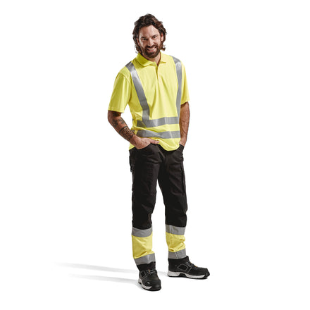 Blaklader 3391 Uv Polo Shirt Hi Vis Hi Vis Yellow Model
