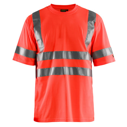 Blaklader 3413 Hi Vis T Shirt Hi Vis Red Main
