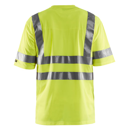 Blaklader 3413 Hi Vis T Shirt Hi Vis Yellow Back
