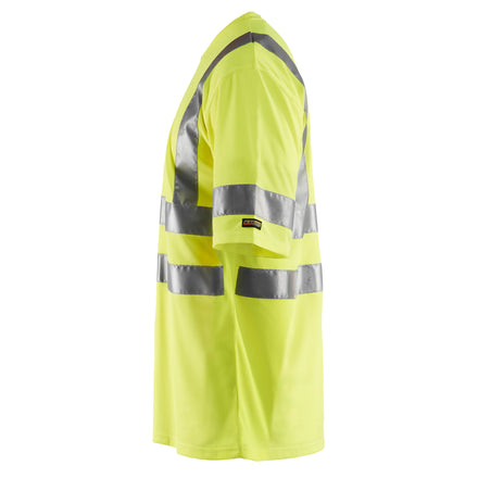 Blaklader 3413 Hi Vis T Shirt Hi Vis Yellow Left