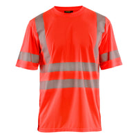Blaklader 3420 Hi Vis Uv Protected T Shirt Hi Vis Red Main