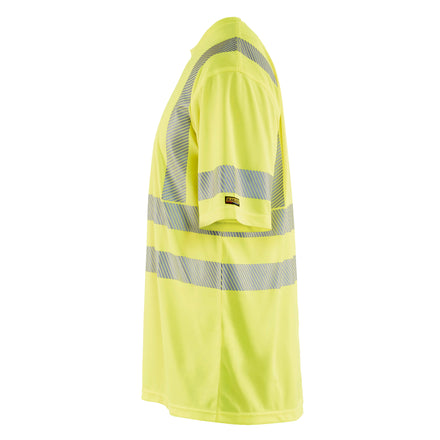 Blaklader 3420 Hi Vis Uv Protected T Shirt Hi Vis Yellow Left
