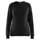 Blaklader 3467 Women’ Flame Resistant T Shirt Long Sleeves Black Main
