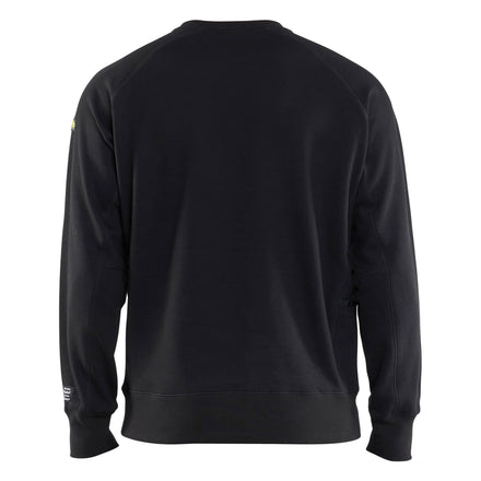 Blaklader 3477 Flame Resistant Sweater Black Back