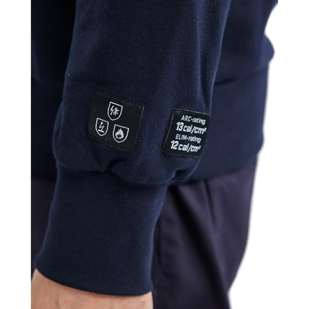 Blaklader 3477 Flame Resistant Sweater Navy Blue Feature 2
