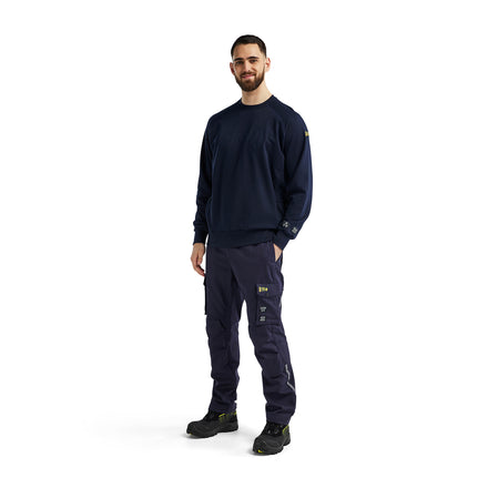 Blaklader 3477 Flame Resistant Sweater Navy Blue Model