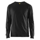 Blaklader 3483 Flame Resistant Long Sleeve T Shirt Black Main