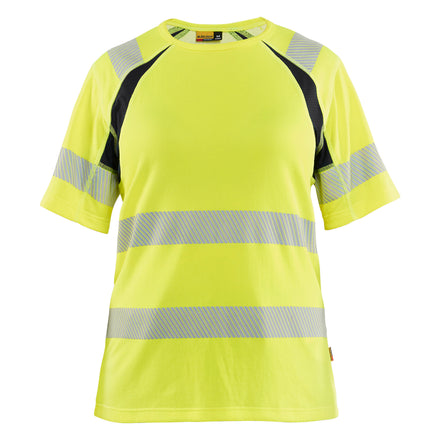 Blaklader 3503 Women’S Hi Vis T Shirt Hi Vis Yellow Black Main