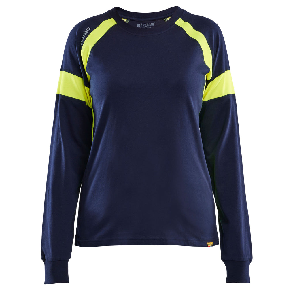 Blaklader 3521 Women's Hi-Vis Long-Sleeved T-Shirt