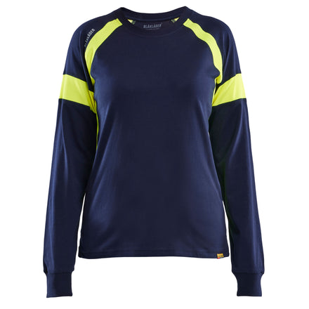 Blaklader 3521 Women's Hi-Vis Long-Sleeved T-Shirt