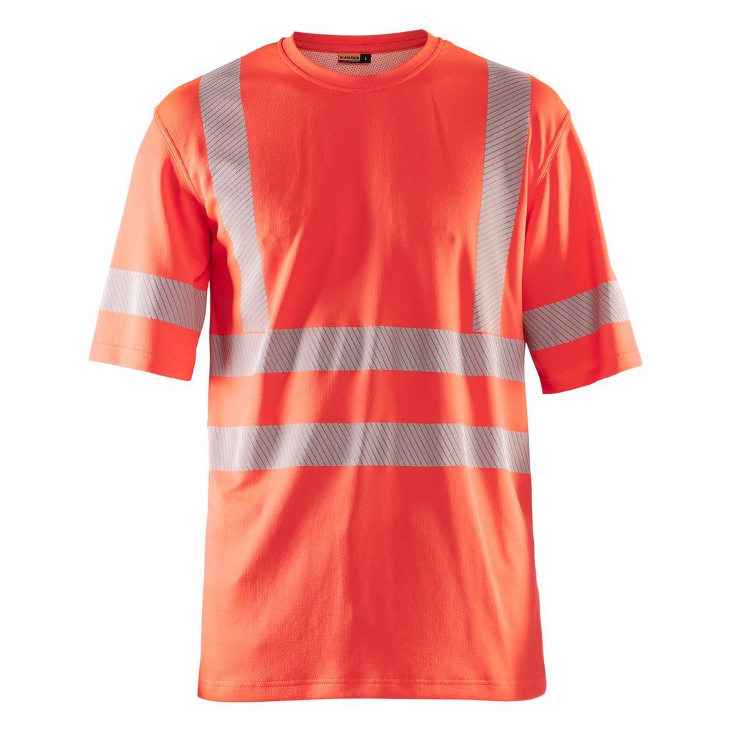 Blaklader 3522 Hi Vis T Shirt Hi Vis Red Main