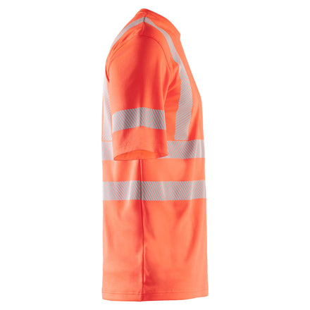 Blaklader 3522 Hi Vis T Shirt Hi Vis Red Right