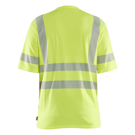 Blaklader 3522 Hi Vis T Shirt Hi Vis Yellow Back