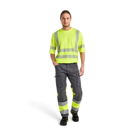 Blaklader 3522 Hi Vis T Shirt Hi Vis Yellow Model