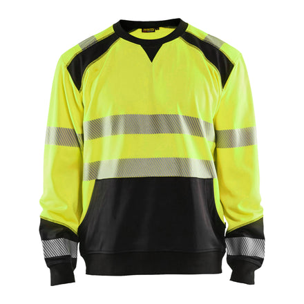 Blaklader 3541 Hi Vis Sweatshirt Hi Vis Yellow Black Main