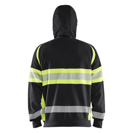 Blaklader 3552 Hi Vis Hoodie Black Hi Vis Yellow Feature