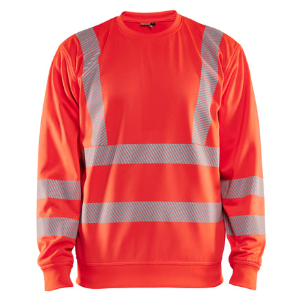 Blaklader 3562 Hi Vis Sweatshirt Hi Vis Red Main