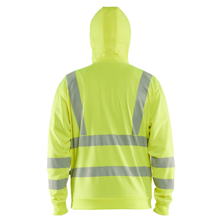 Blaklader 3565 Hi Vis Hoodie Full Zip Hi Vis Yellow Feature