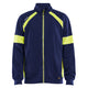 Blaklader 3567 Sweatshirt With Hi Vis Full Zip Navy Blue Hi Vis Yellow Main