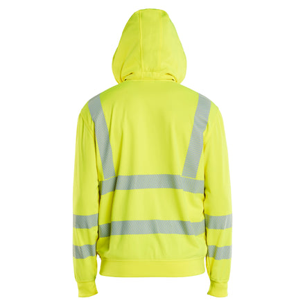 Blaklader 3573 Hi Vis Sweatshirt Detachable Hood Hi Vis Yellow Feature