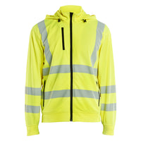 Blaklader 3573 Hi Vis Sweatshirt Detachable Hood Hi Vis Yellow Main