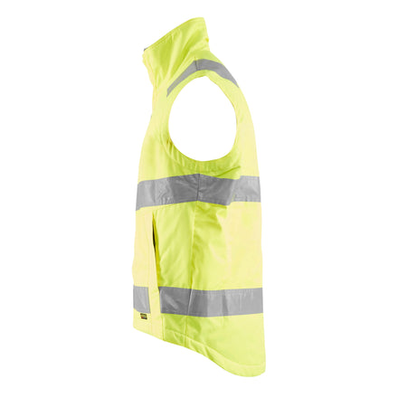 Blaklader 3870 Hi Vis Waistcoat Hi Vis Yellow Left