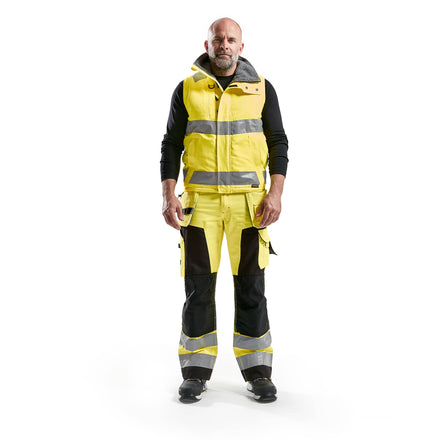 Blaklader 3870 Hi Vis Waistcoat Hi Vis Yellow Model