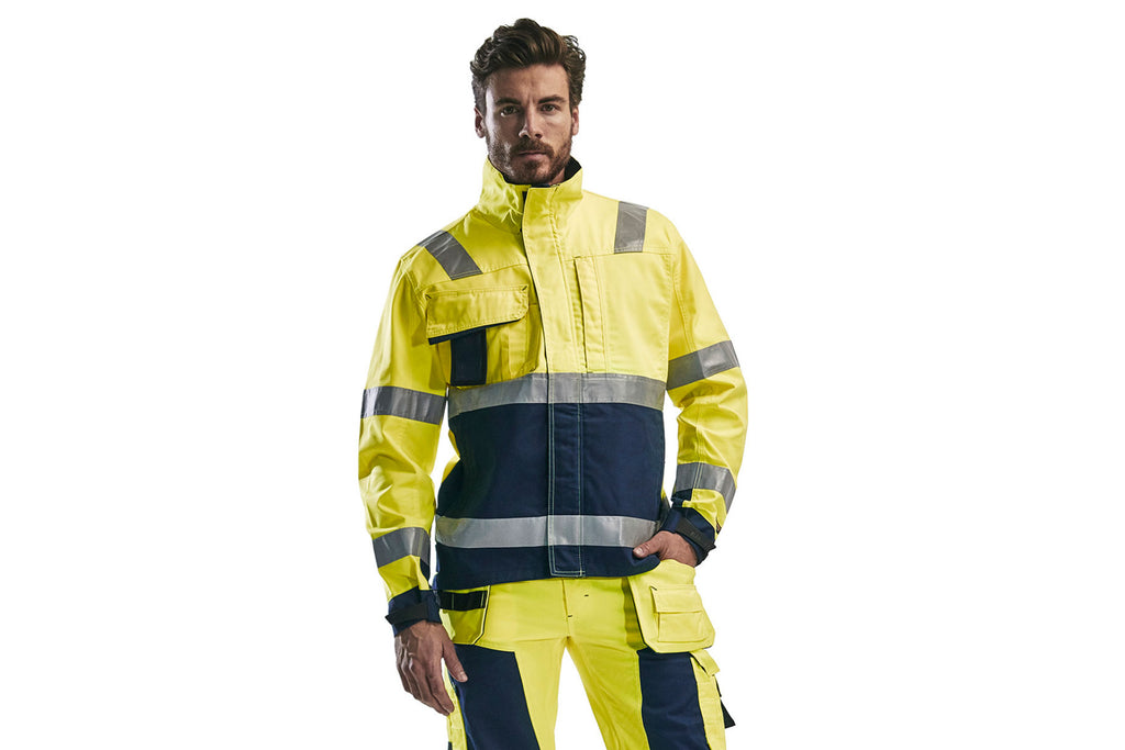 Blaklader 4064 Hi-Vis Yellow/Black Jacket