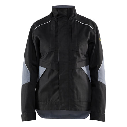 Blaklader 4071 Womens Flame Resistant Jacket Black Grey Main