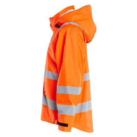 Blaklader 4302 Hi-Vis Orange Rain Jacket