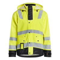 Blaklader 4302 Hi Vis Rain Jacket Hi Vis Yellow Black Main