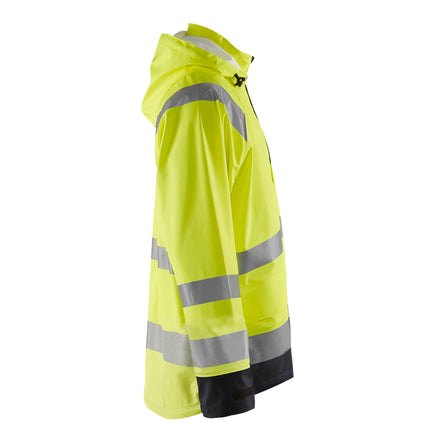 Blaklader 4323 Rain Jacket Hi Vis Hi Vis Yellow Black Right