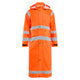 Blaklader 4325 Hi Vis Raincoat Hi Vis Orange Navy Blue Main