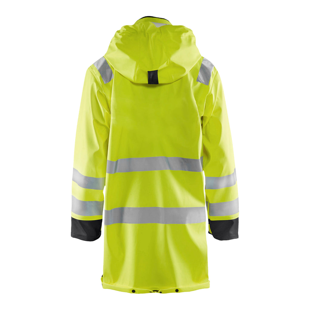 Blaklader 4326 Hi Vis Raincoat Hi Vis Yellow Black Back
