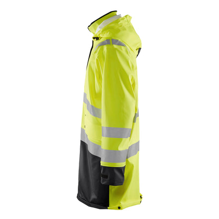 Blaklader 4326 Hi Vis Raincoat Hi Vis Yellow Black Left