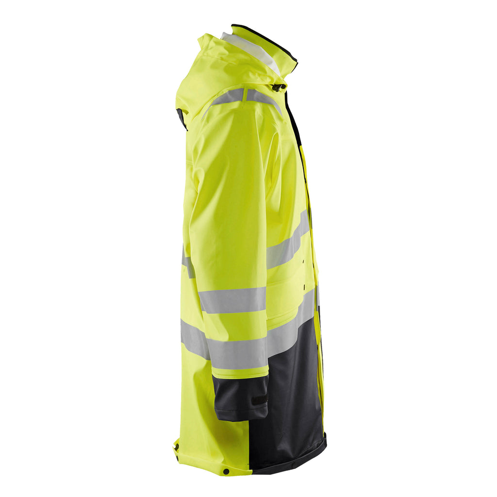 Blaklader 4326 Hi Vis Raincoat Hi Vis Yellow Black Right
