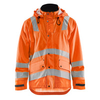 Blaklader 4327 Hi-Vis Orange Rain Jacket Hi-Vis