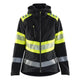 Blaklader 4404 Women’S Hi Vis Softshell Jacket Black Hi Vis Yellow Main