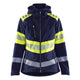 Blaklader 4404 Women’S Hi Vis Softshell Jacket Navy Blue Hi Vis Yellow Main