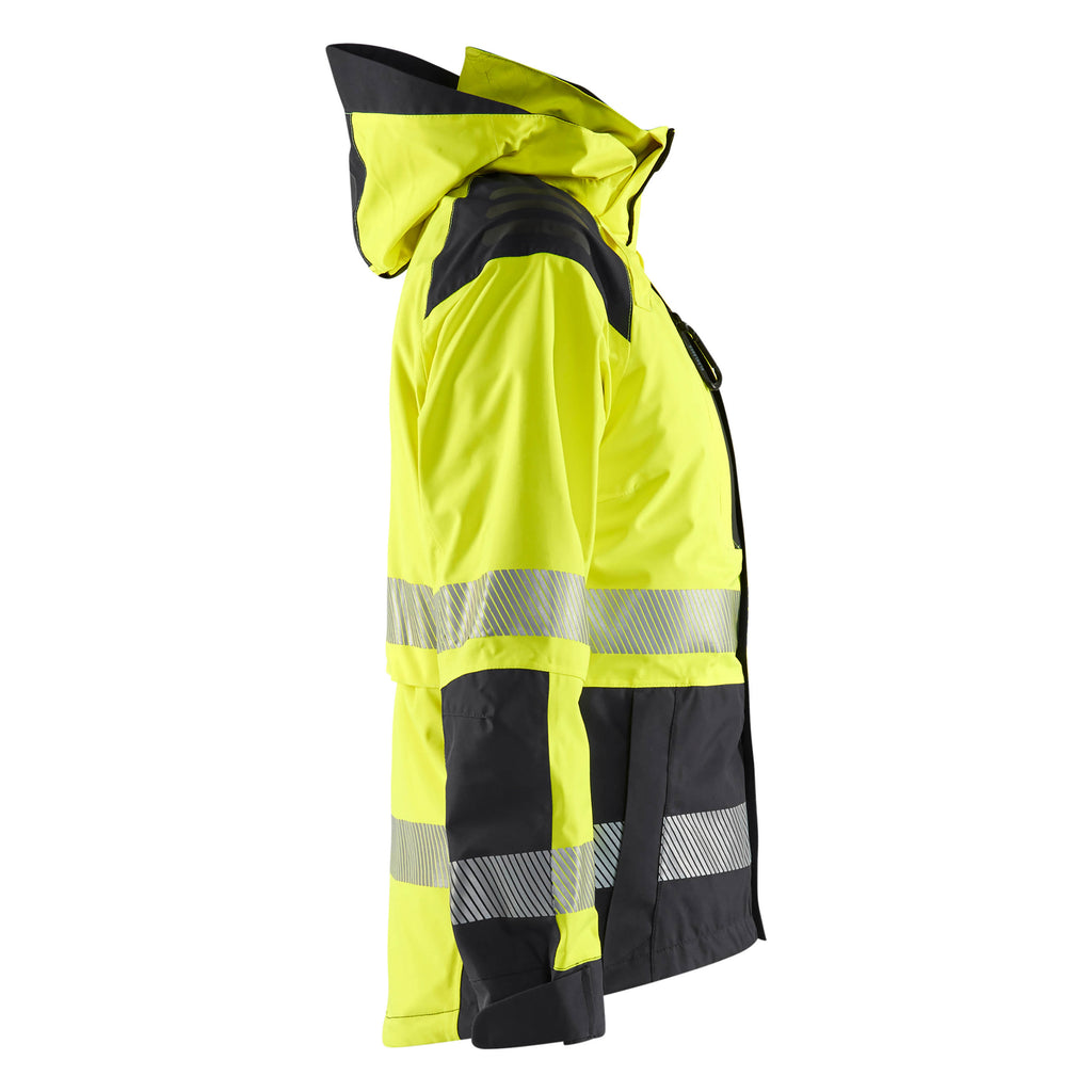 Blaklader 4436 Womens Hi Vis Shell Jacket Hi Vis Yellow Black Right