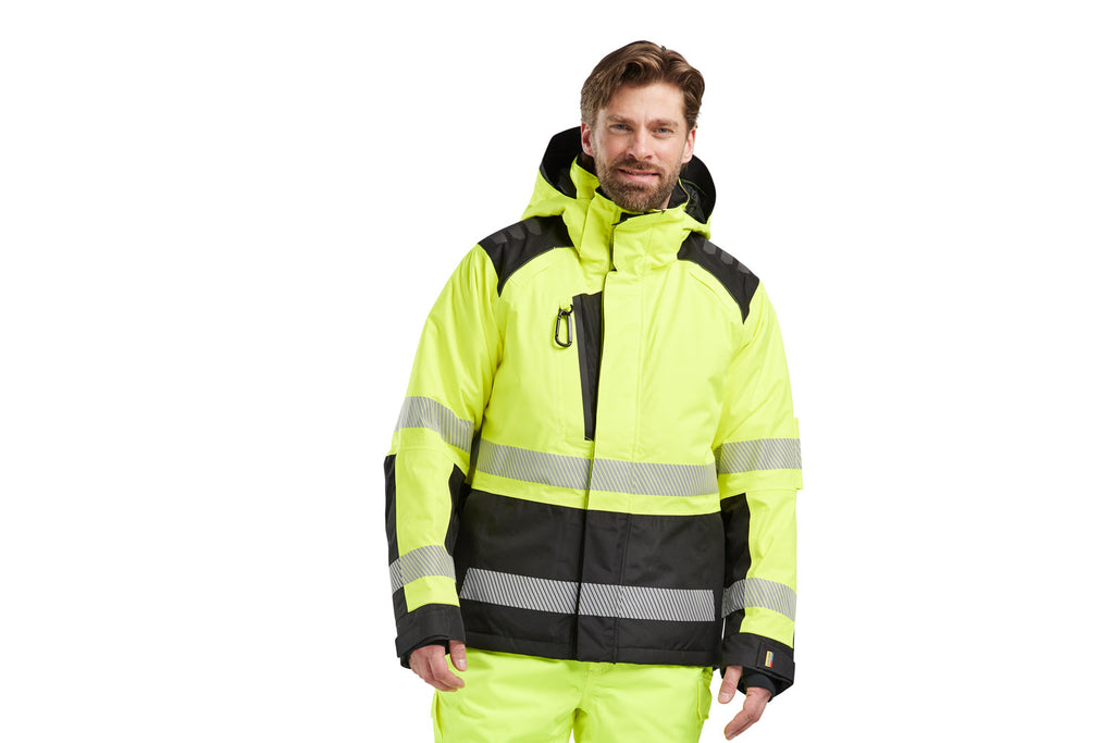 Blaklader 4455 Hi-Vis Yellow/Black Winter Jacket
