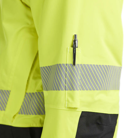 Blaklader 4457 Hi Vis Winter Parka Hi Vis Yellow Black Feature 4