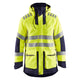 Blaklader 4469 Hi Vis Parka Evolution Hi Vis Yellow Navy Blue Main