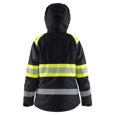 Blaklader 4470 Womens Hi Vis Winter Jacket Black Hi Vis Yellow Feature
