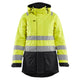 Blaklader 4472 Womens Hi Vis Winter Parka Hi Vis Yellow Black Main