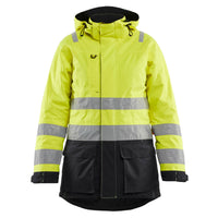 Blaklader 4472 Womens Hi Vis Winter Parka Hi Vis Yellow Black Main