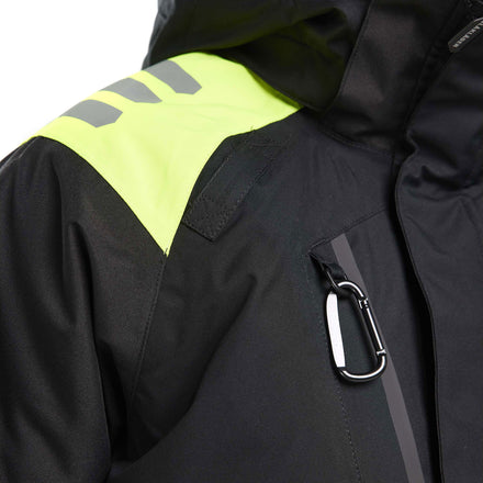 Blaklader 4480 Hi Vis Winter Jacket Black Hi Vis Yellow Feature 1