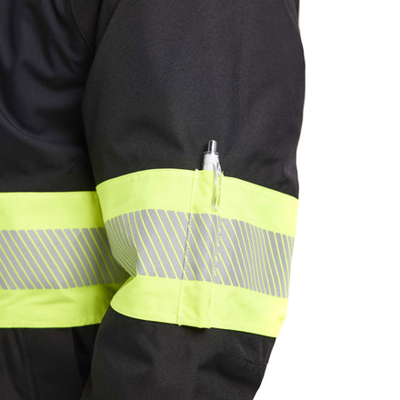 Blaklader 4480 Hi Vis Winter Jacket Black Hi Vis Yellow Feature 3